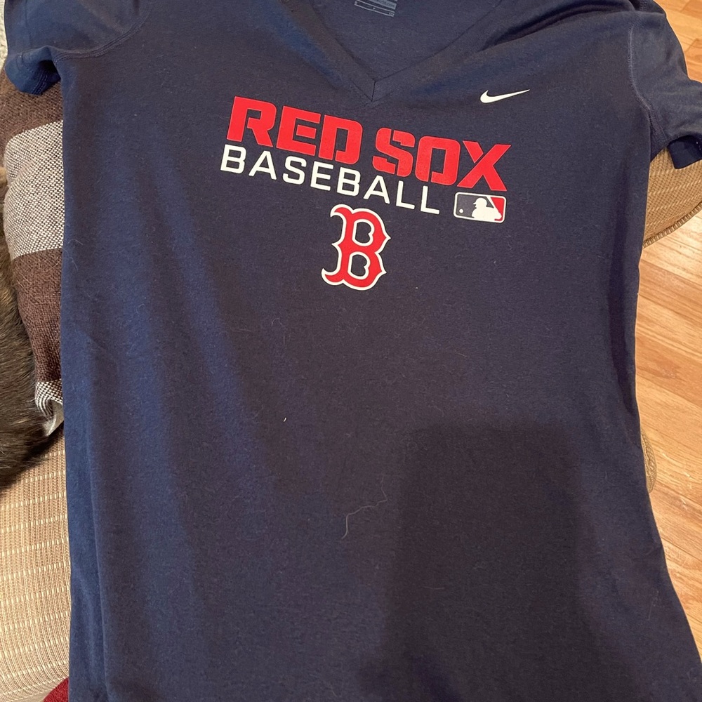 Nike dri fit womens Red Sox tee